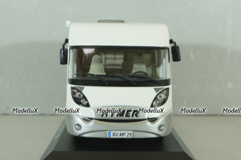 Hymer Classe-B 504 CL camper van 2014, white, HPC045, Hachette Passion Camping-Cars #45 1:43