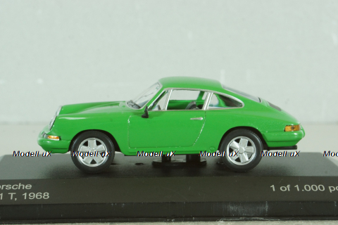 Porsche 911 T 1968, green, WB040, WhiteBox 1:43