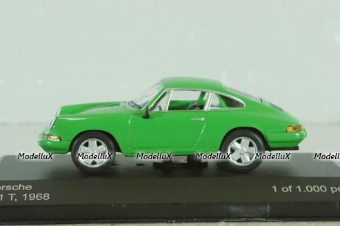 Porsche 911 T 1968, green, WB040, WhiteBox 1:43