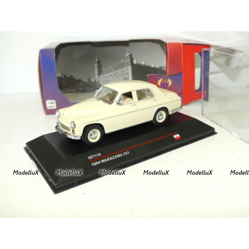 Warszawa 203 1964, beige, IST119, IST 1:43