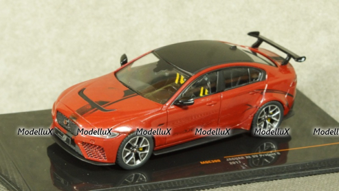 Jaguar XE SV Project 8-201 red, IXO, MOC300 1:43