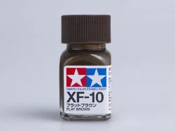 Краска матовая эмалевая (Коричневая), Tamiya XF-10