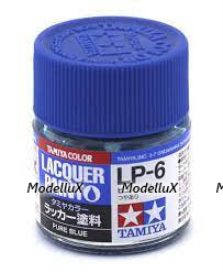Нитро краска Pure Blue, Tamiya LP-6